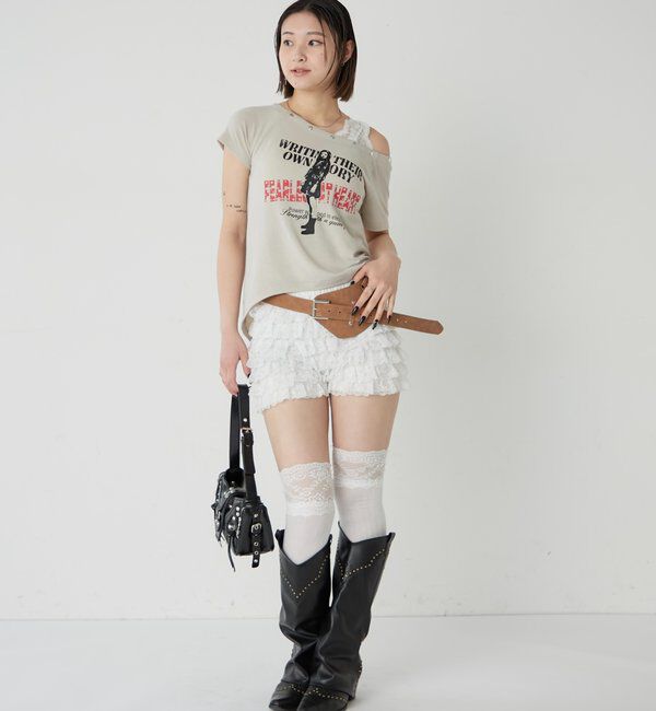  「エリオットラウンドヘムシアーTEE」|Tシャツ・カットソー|