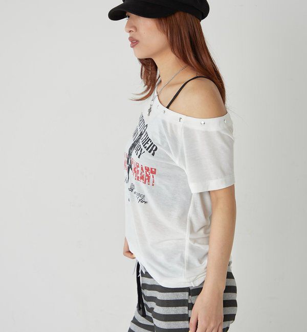  「エリオットラウンドヘムシアーTEE」|Tシャツ・カットソー|