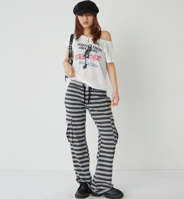  「エリオットラウンドヘムシアーTEE」|Tシャツ・カットソー|