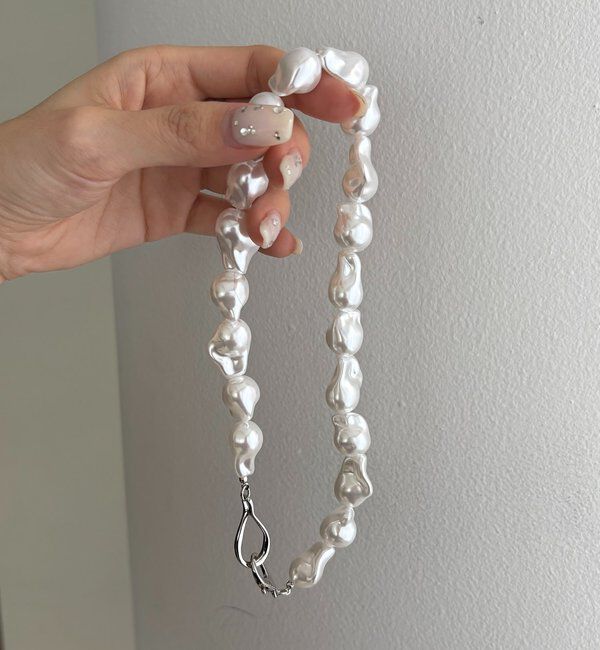  「〈GOLDY/ゴールディ〉バロックパール風ネックレス」|リング|