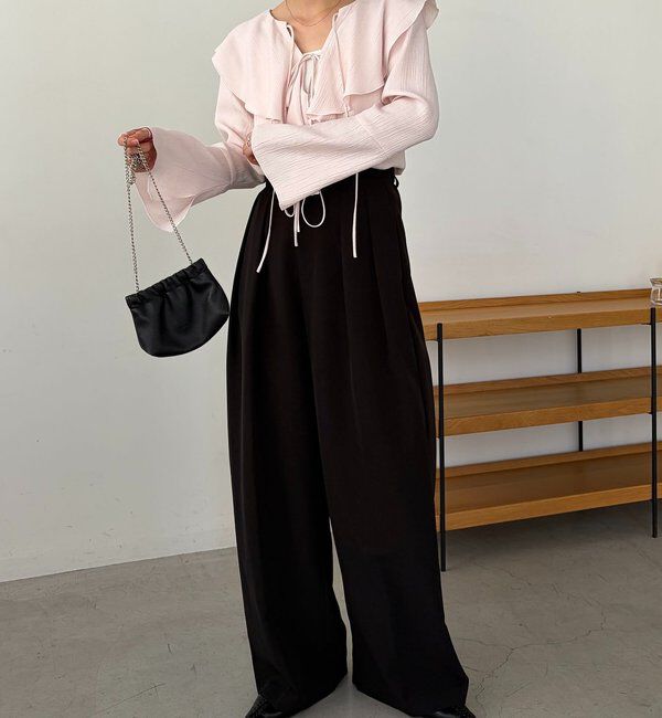  「フリルリボンブラウス」|シャツ・ブラウス|