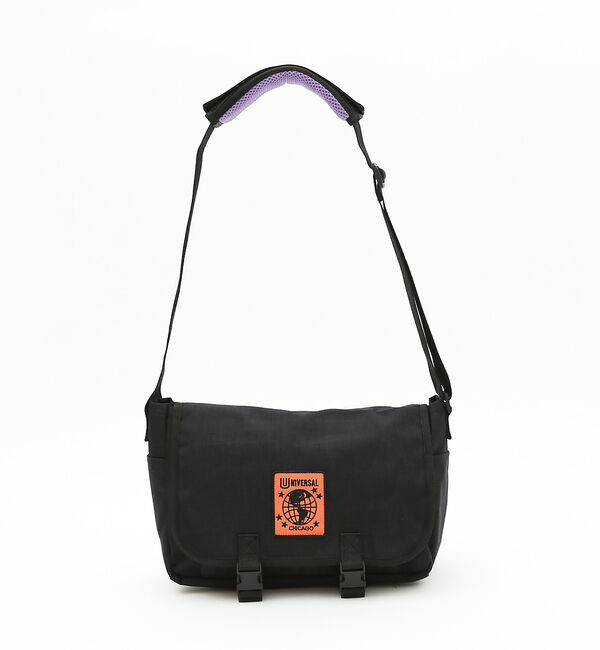 ABAHOUSE「メッセンジャーバッグ(M)  ショルダーバッグ」|ショルダー・メッセンジャー|ブラック