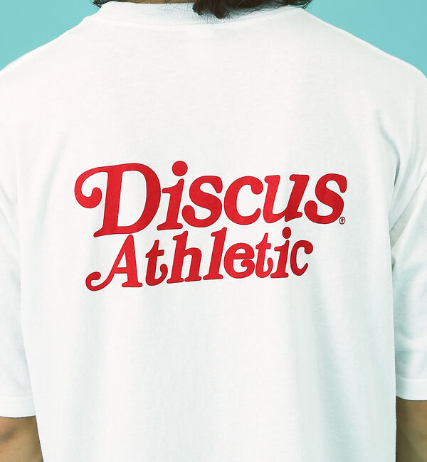 ABAHOUSE「【DISCUS/ディスカス】ビッグシルエット バックプリント半袖Tシャツ/ブラン」|Tシャツ・カットソー|
