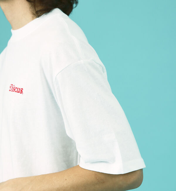 ABAHOUSE「【DISCUS/ディスカス】ビッグシルエット バックプリント半袖Tシャツ/ブラン」|Tシャツ・カットソー|