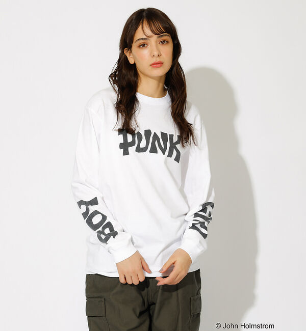 ABAHOUSE「【GOOD ROCK SPEED/グッドロックスピード】JOHN HOLMSTR」|Tシャツ・カットソー|ホワイト