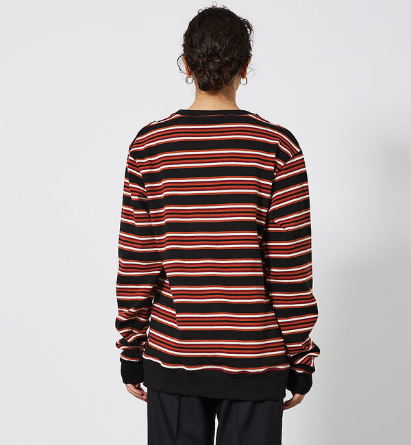 ABAHOUSE「【BARBARIAN / バーバリアン】NINE5CRS STRIPES/マルチ」|Tシャツ・カットソー|