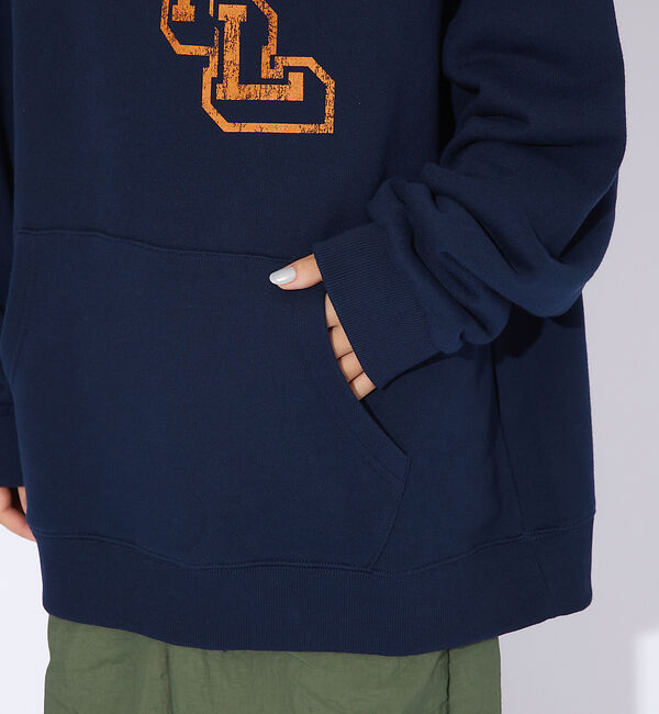 ABAHOUSE「【FRUIT OF THE LOOM/フルーツオブザルーム】FTLカレッジロゴレ」|パーカー|