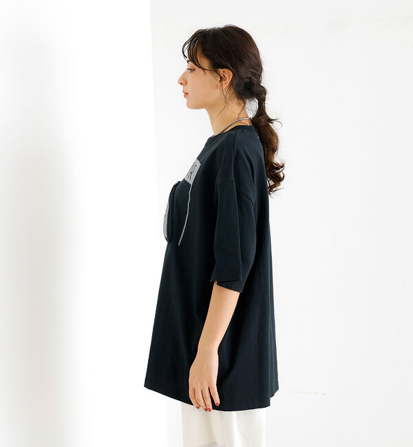 ABAHOUSE「【POLeR/ポーラー】SUMMIT POKCKET TEE/フロントポケットT」|Tシャツ・カットソー|