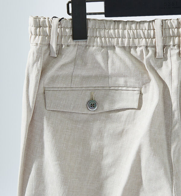 ABAHOUSE「ソロストレッチ リネン イージーショートパンツ / セットアップ対応」|その他|
