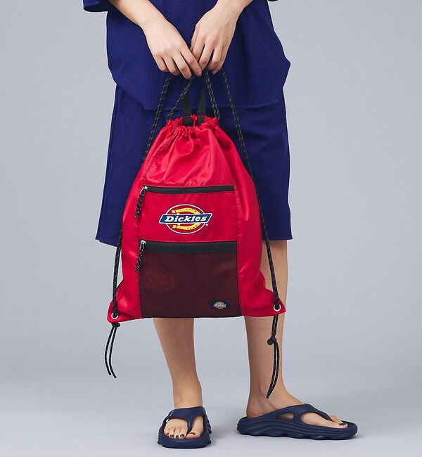 ABAHOUSE「【DICKIES/ディッキーズ】ICON LOGO KNAPSACK / アイコ」|リュック|レッド