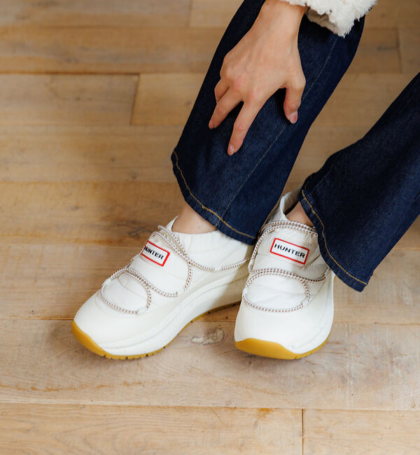 Rouge vif「【HUNTER/ハンター】厚底スリッポン/SLIPON TRAINER/厚底/ス」|スニーカー|