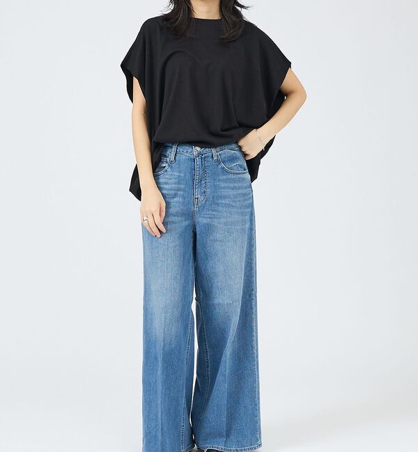qualite「【Healthy DENIM】Wild Ginger  ワイドデニム」|デニム|