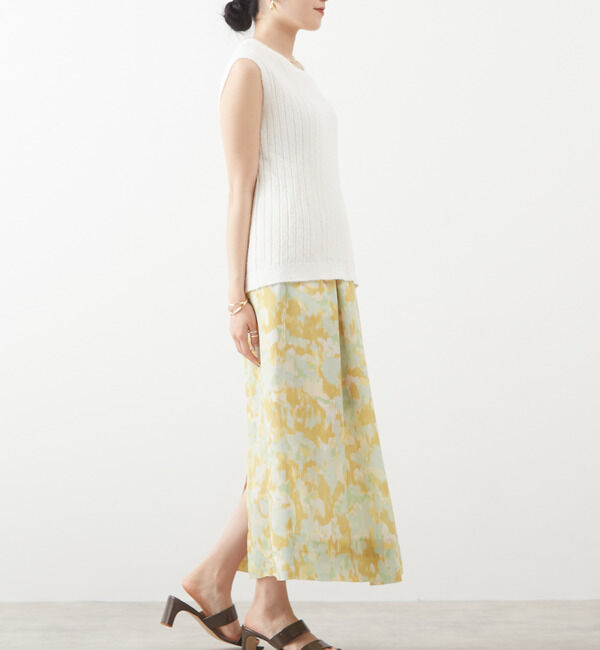 Liesse「コットンモールタンクトップ」|ニット・セーター|