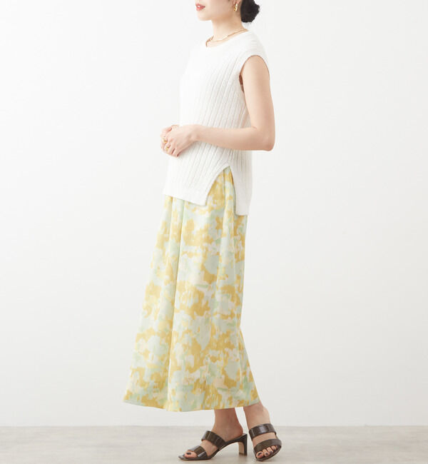 Liesse「コットンモールタンクトップ」|ニット・セーター|