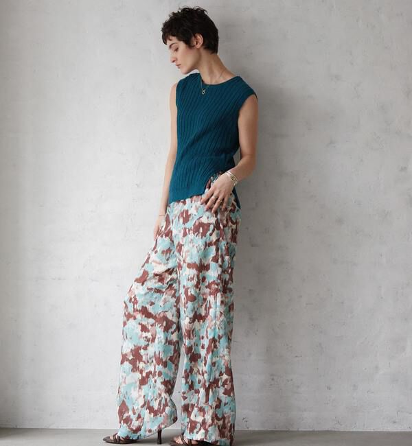 Liesse「コットンモールタンクトップ」|ニット・セーター|