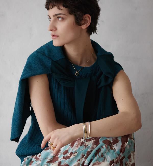 Liesse「コットンモールタンクトップ」|ニット・セーター|