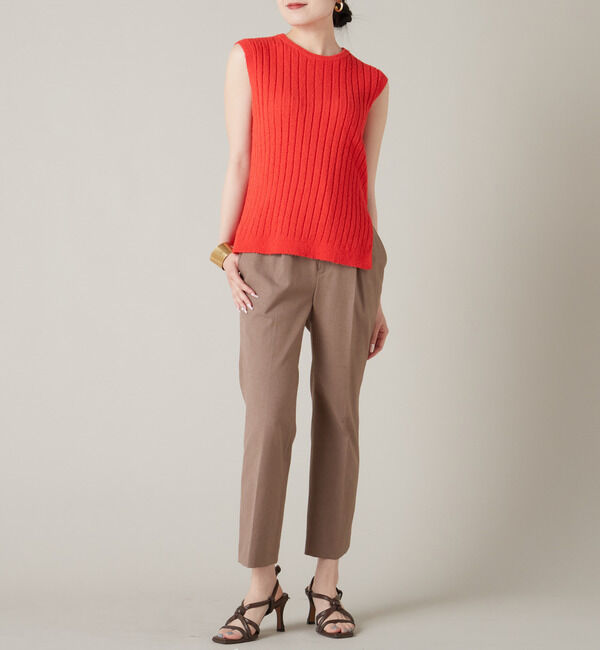 Liesse「コットンモールタンクトップ」|ニット・セーター|