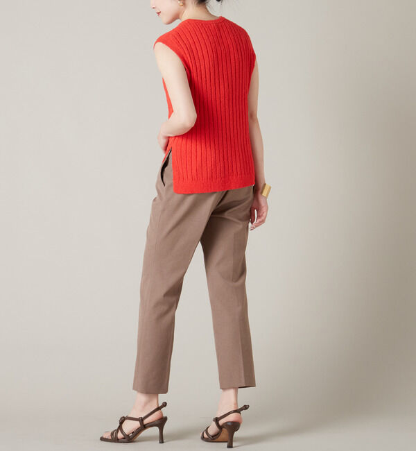 Liesse「コットンモールタンクトップ」|ニット・セーター|