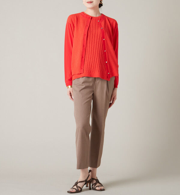 Liesse「コットンモールタンクトップ」|ニット・セーター|