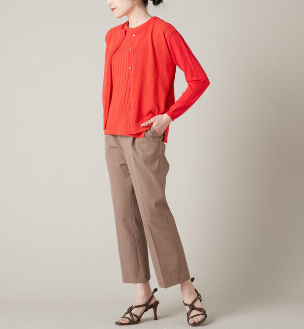 Liesse「コットンモールタンクトップ」|ニット・セーター|