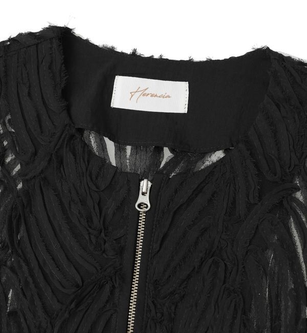 SOFFITTO「【HERENCIA/ヘレンチア】コードレースブルゾン」|ブルゾン・スタジャン|