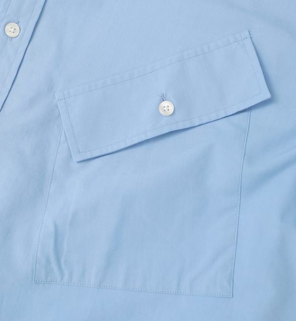 SOFFITTO「【A_/エース】BIG POCKETSTRYPE SHIRTS」|シャツ・ブラウス|