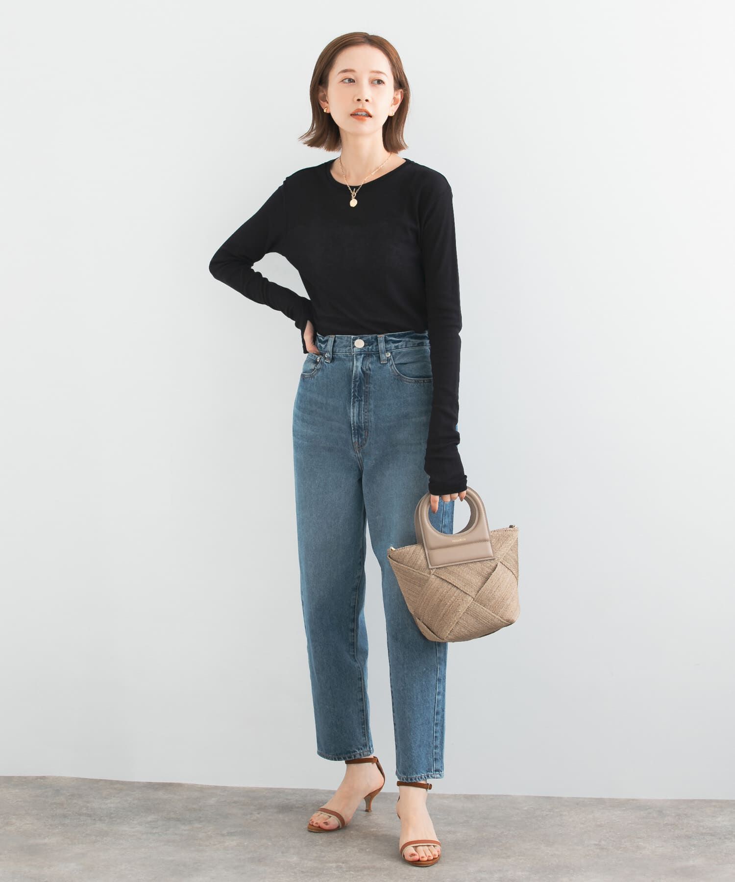 URBAN RESEARCH ROSSO「シアーテレコカットソー」|Tシャツ・カットソー|