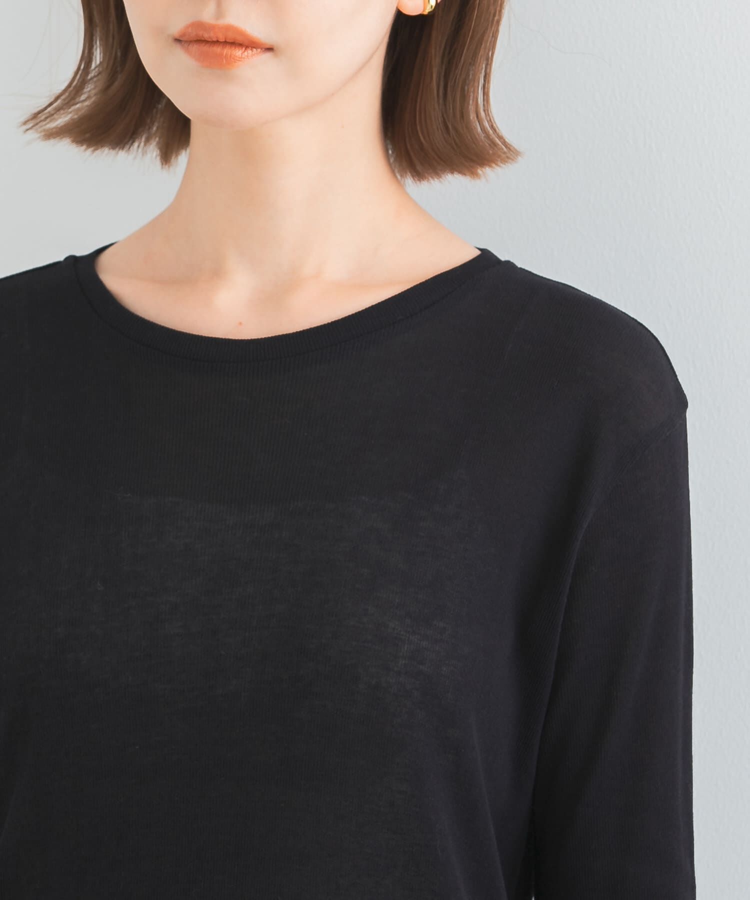 URBAN RESEARCH ROSSO「シアーテレコカットソー」|Tシャツ・カットソー|