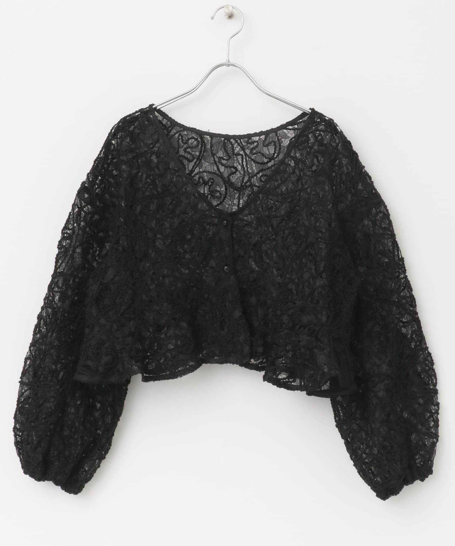 URBAN RESEARCH ROSSO「F by ROSSO　コードレースブラウス」|シャツ・ブラウス|