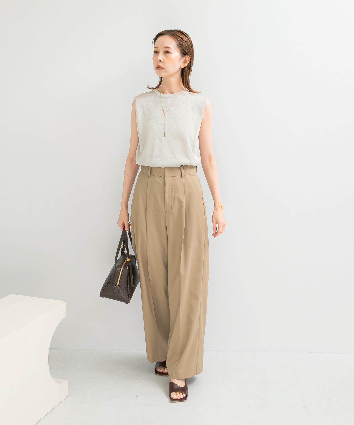 URBAN RESEARCH ROSSO「防シワハイウエストワイドスラックス」|その他|