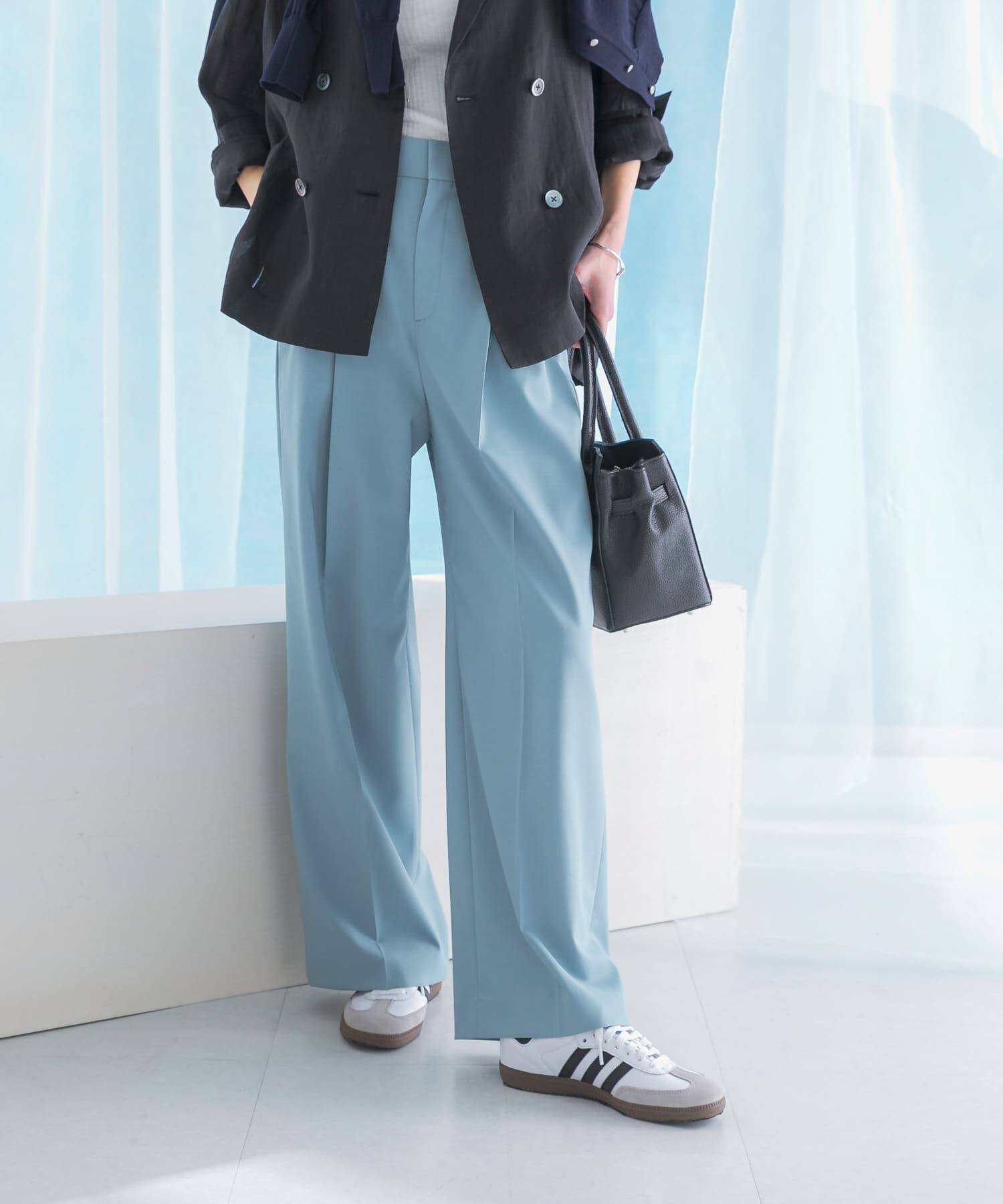 URBAN RESEARCH ROSSO「防シワハイウエストワイドスラックス」|その他|