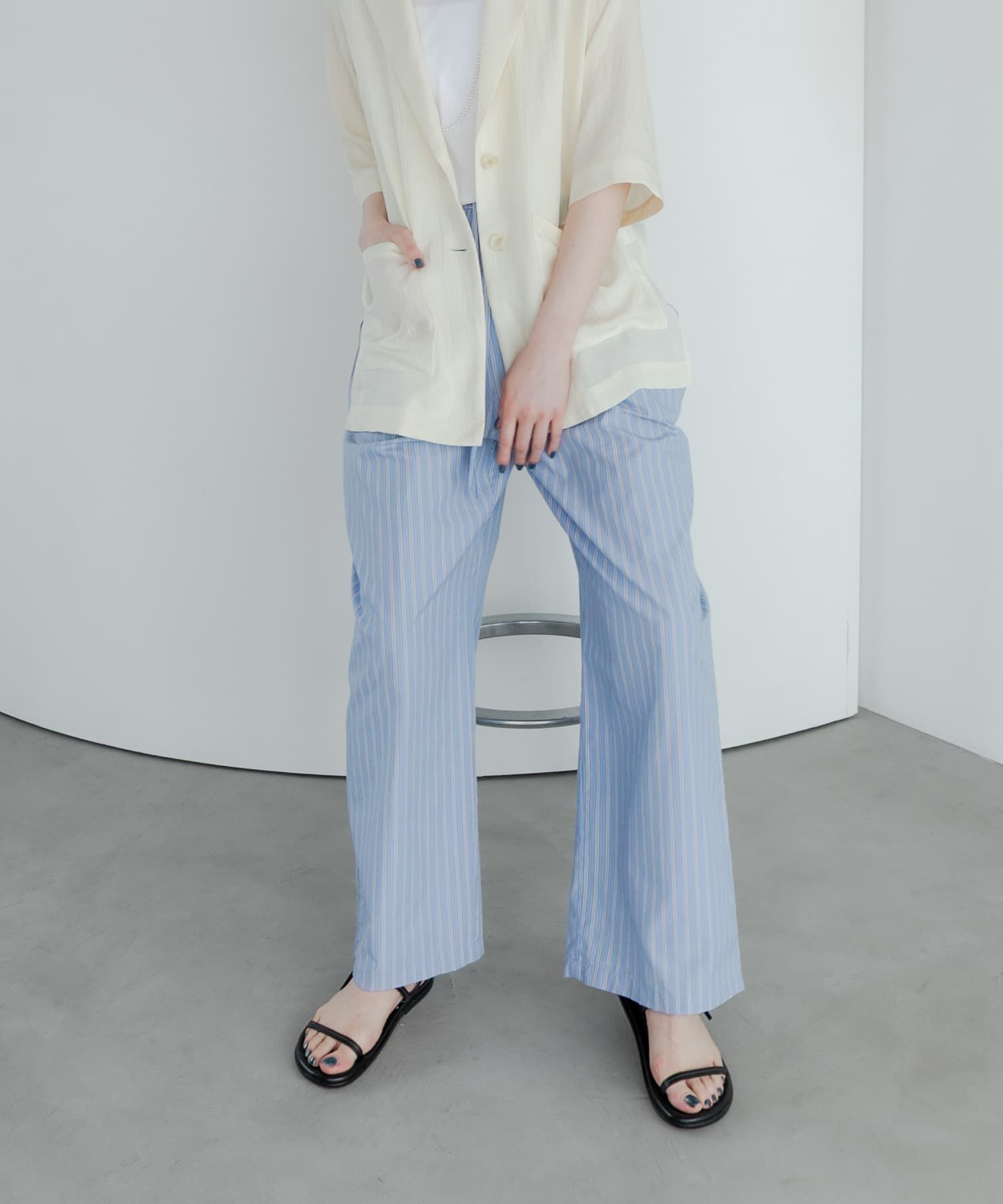 URBAN RESEARCH「new basic　インドスビンコットンストライプパンツ」|その他|