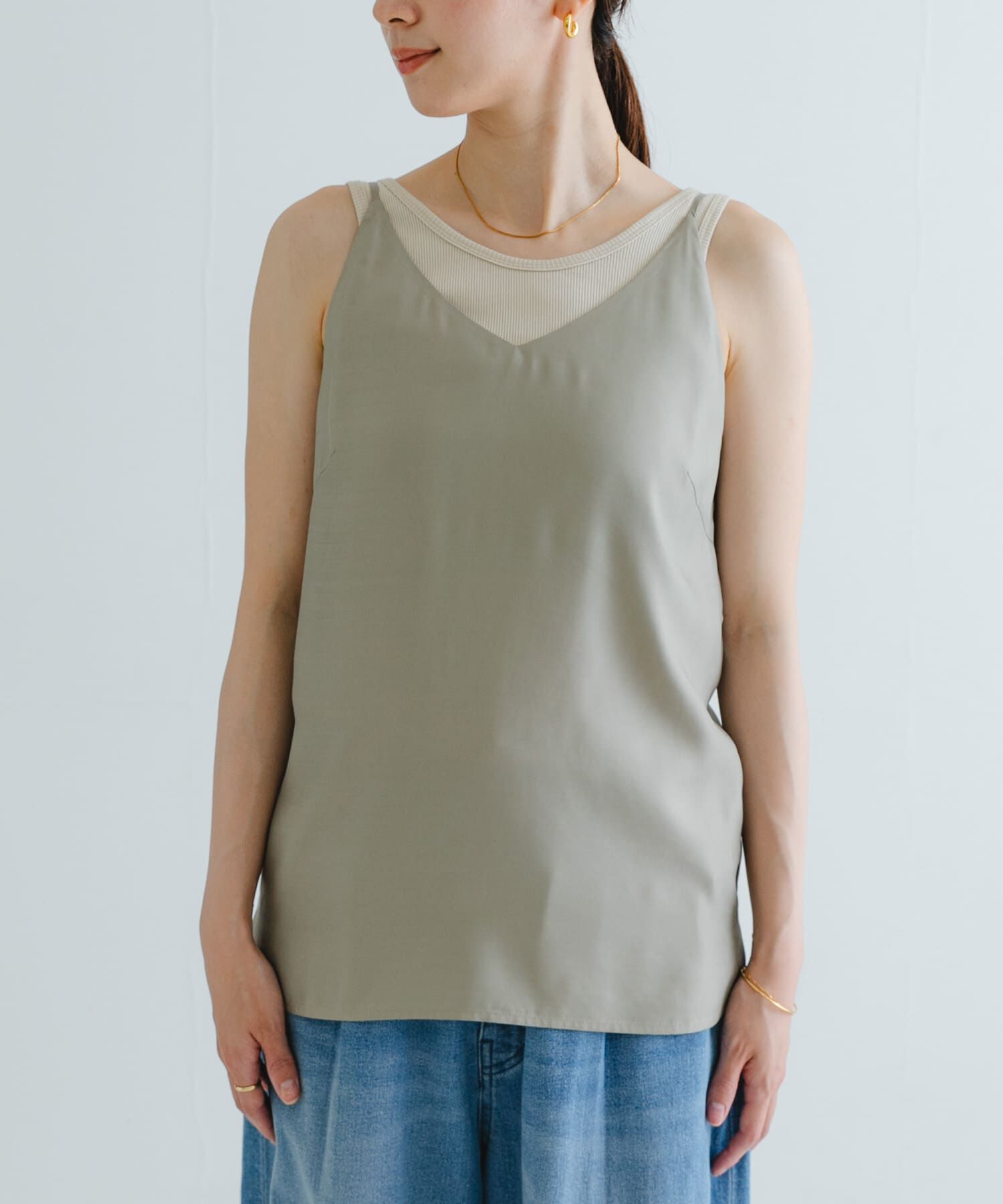 URBAN RESEARCH「『接触冷感』キュプラキャミトップ」|キャミソール|