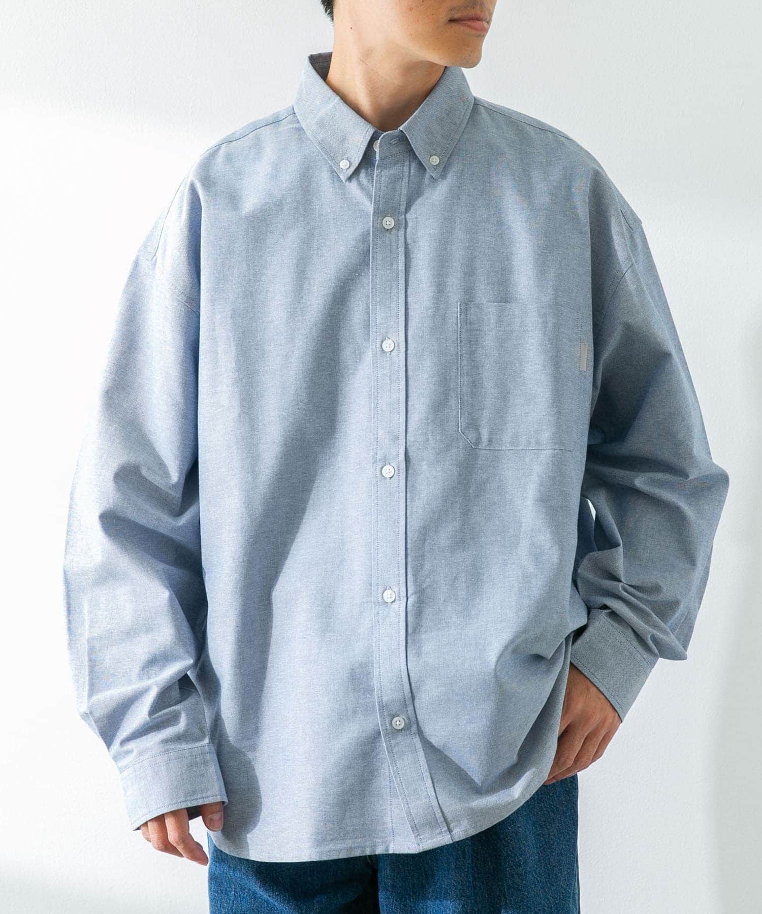 Sonny Label 「抗菌オックスボタンダウンオーバーシャツ」|シャツ・ブラウス|