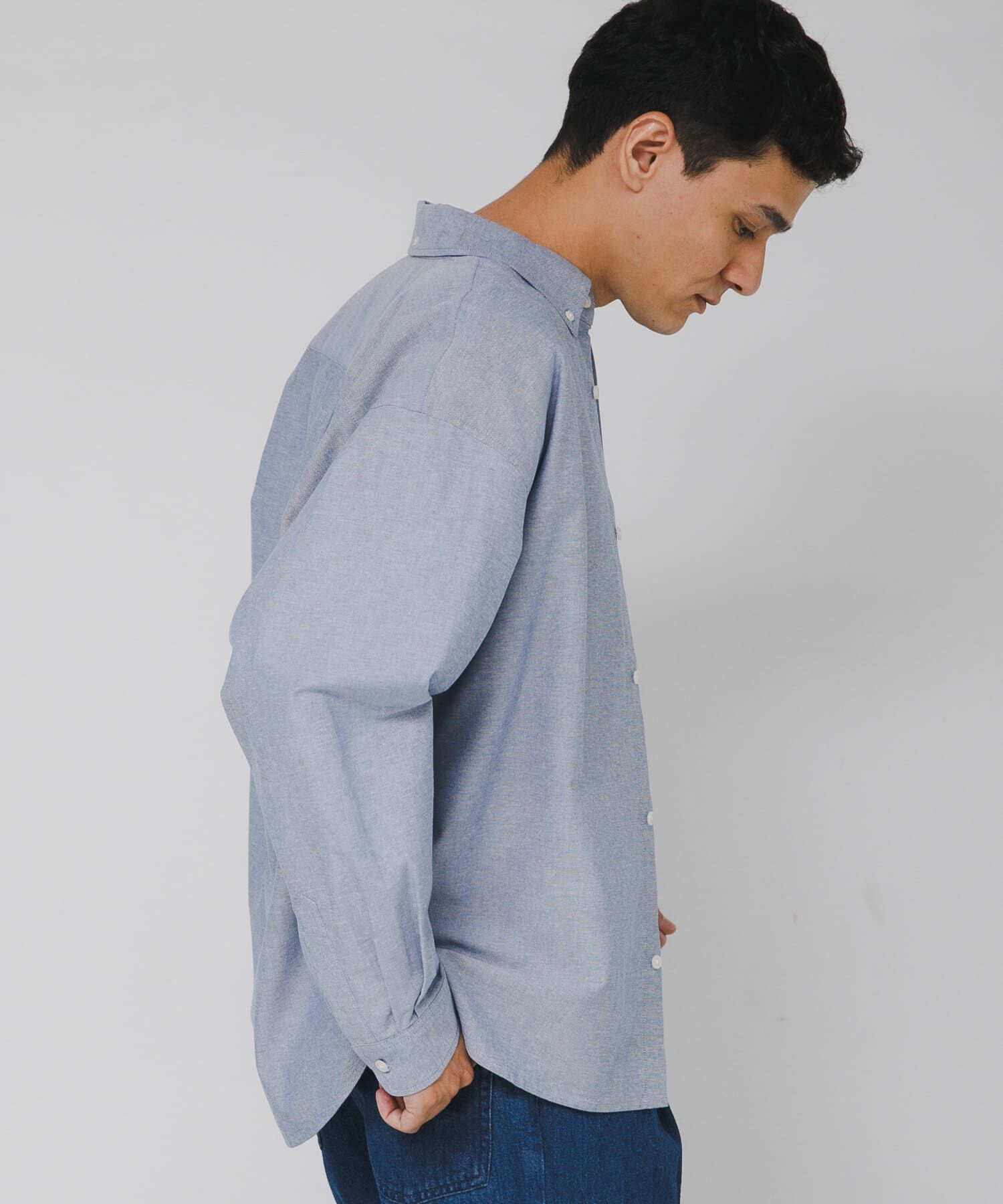 Sonny Label 「抗菌オックスボタンダウンオーバーシャツ」|シャツ・ブラウス|