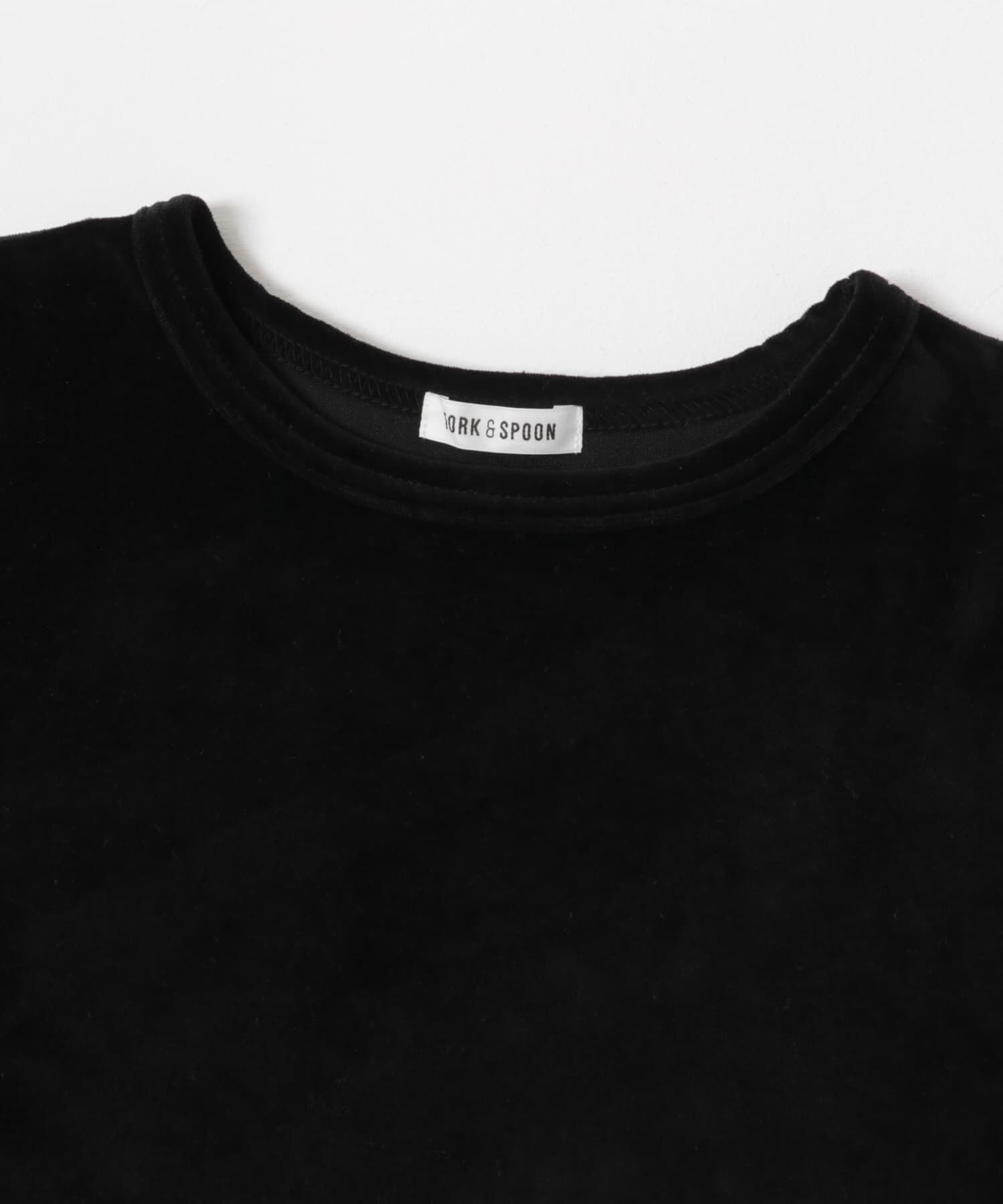 URBAN RESEARCH DOORS「FORK&SPOON　ベロアロングスリーブTシャツ」|Tシャツ・カットソー|