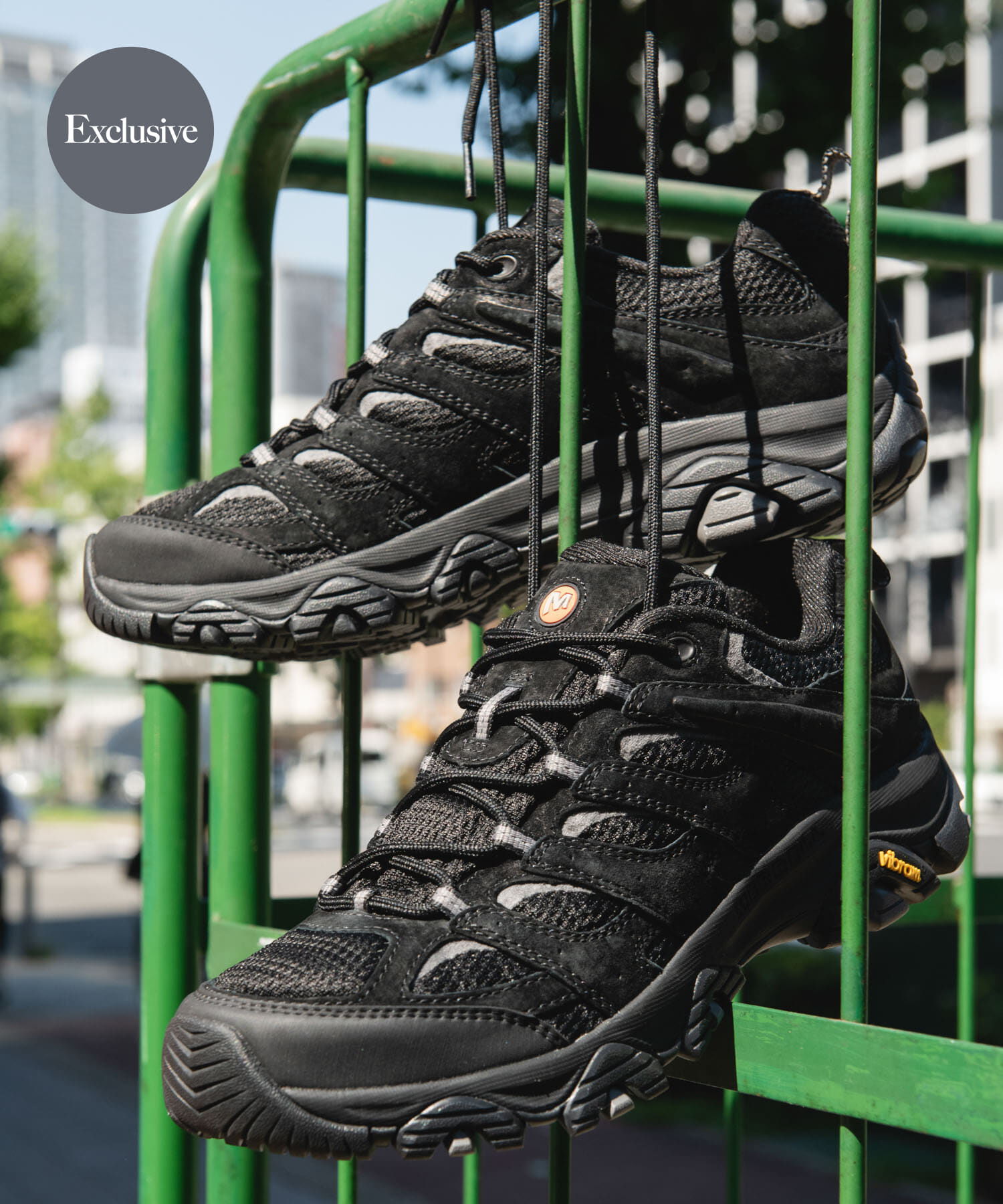 URBAN RESEARCH DOORS「MERRELL　Exclusive MOAB 3」|スニーカー|ブラック