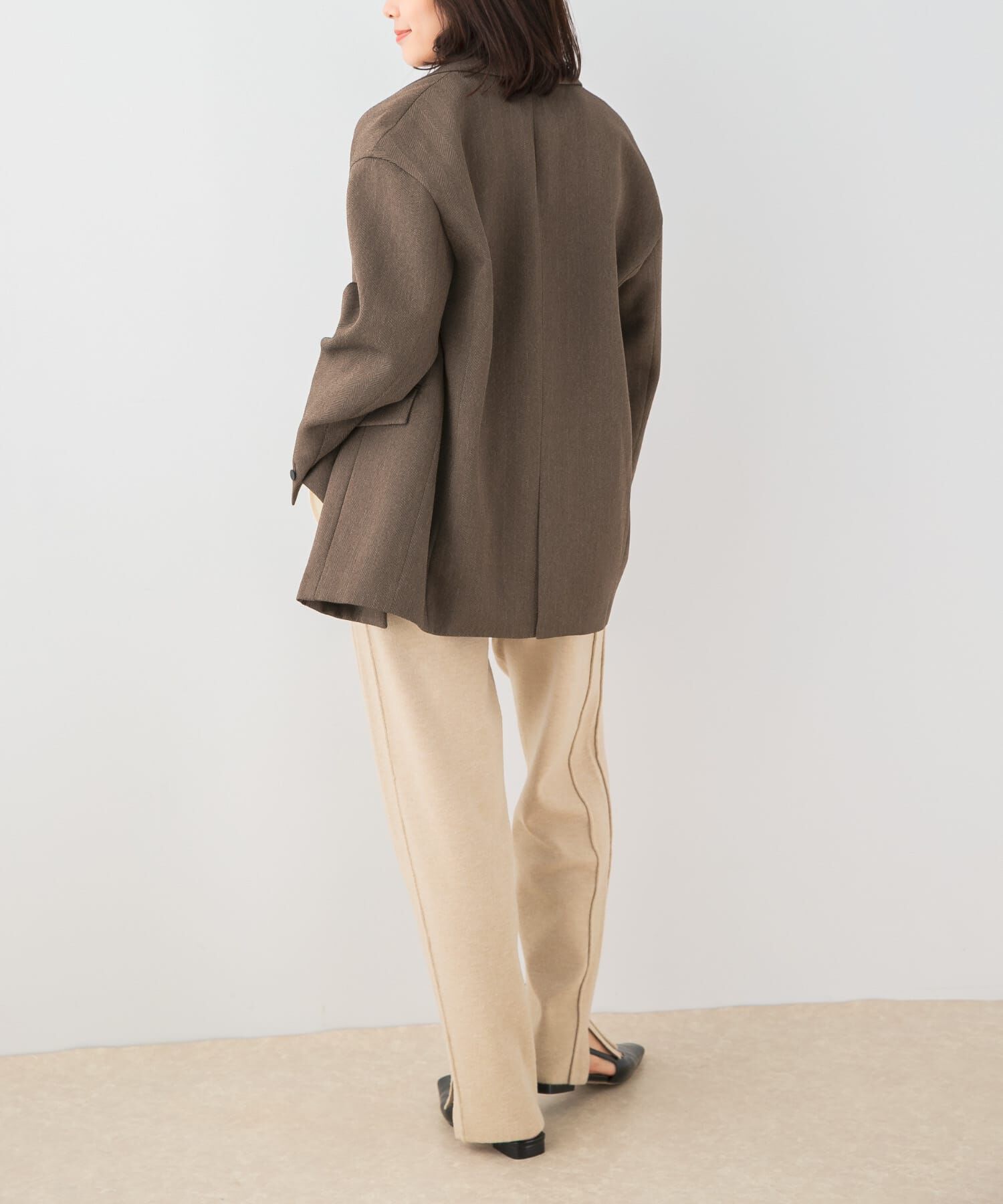 URBAN RESEARCH ROSSO「F by ROSSO　ウォッシャブル抗ピルニットパンツ」|その他|