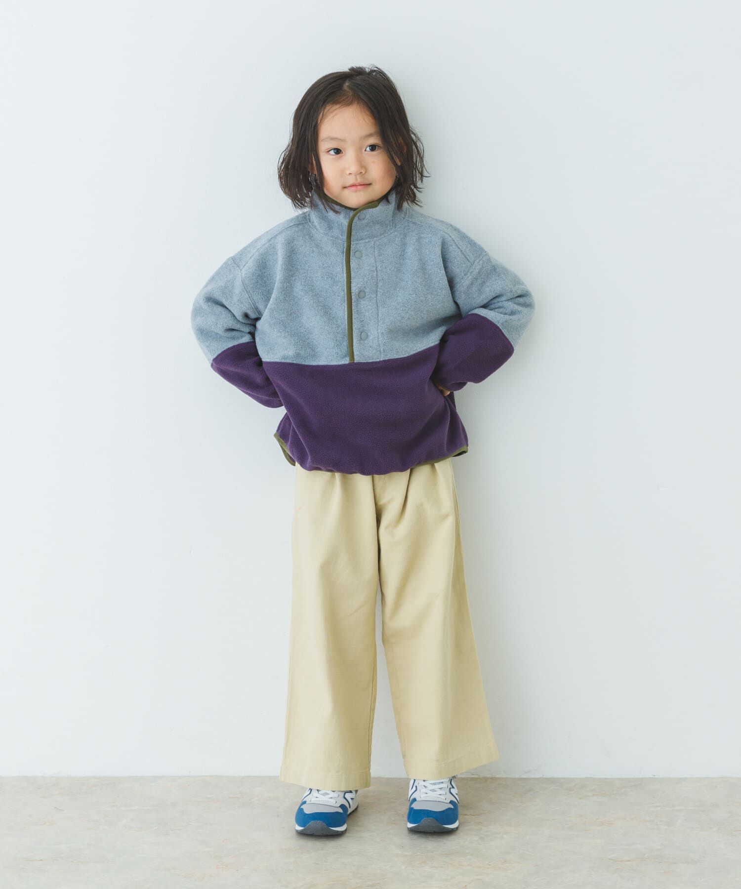 URBAN RESEARCH DOORS「フリースバイカラープルオーバー(KIDS)」|その他|