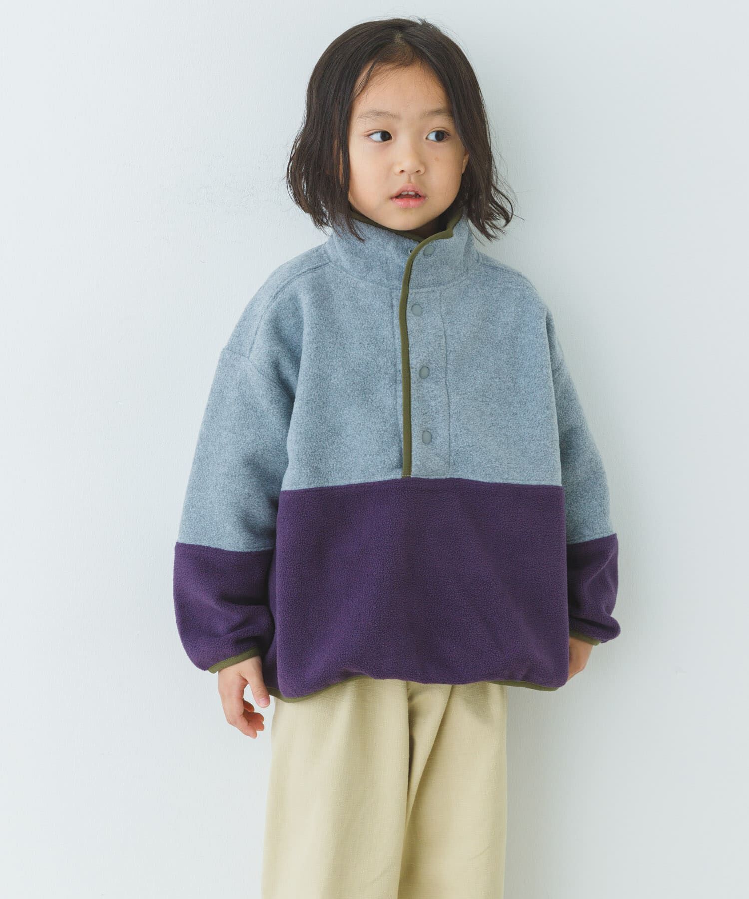 URBAN RESEARCH DOORS「フリースバイカラープルオーバー(KIDS)」|その他|