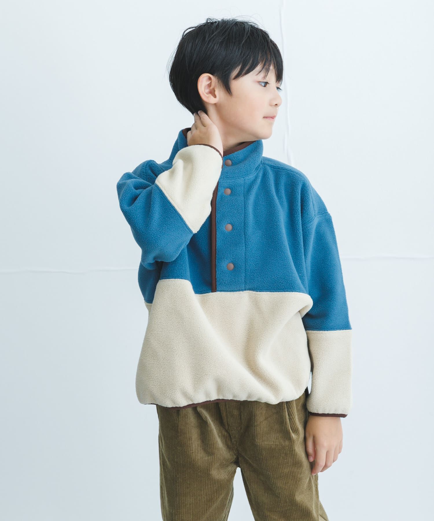 URBAN RESEARCH DOORS「フリースバイカラープルオーバー(KIDS)」|その他|