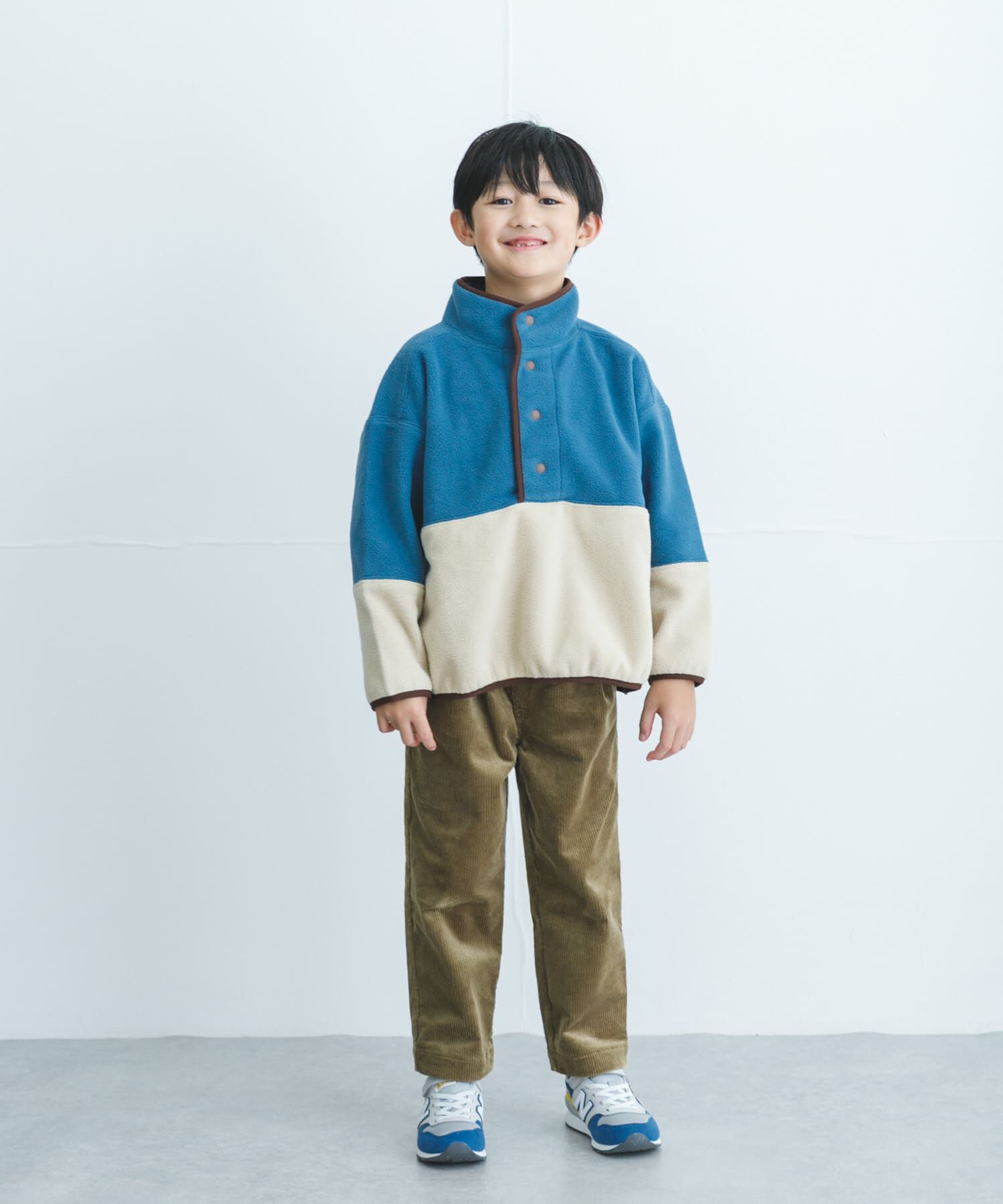 URBAN RESEARCH DOORS「フリースバイカラープルオーバー(KIDS)」|その他|