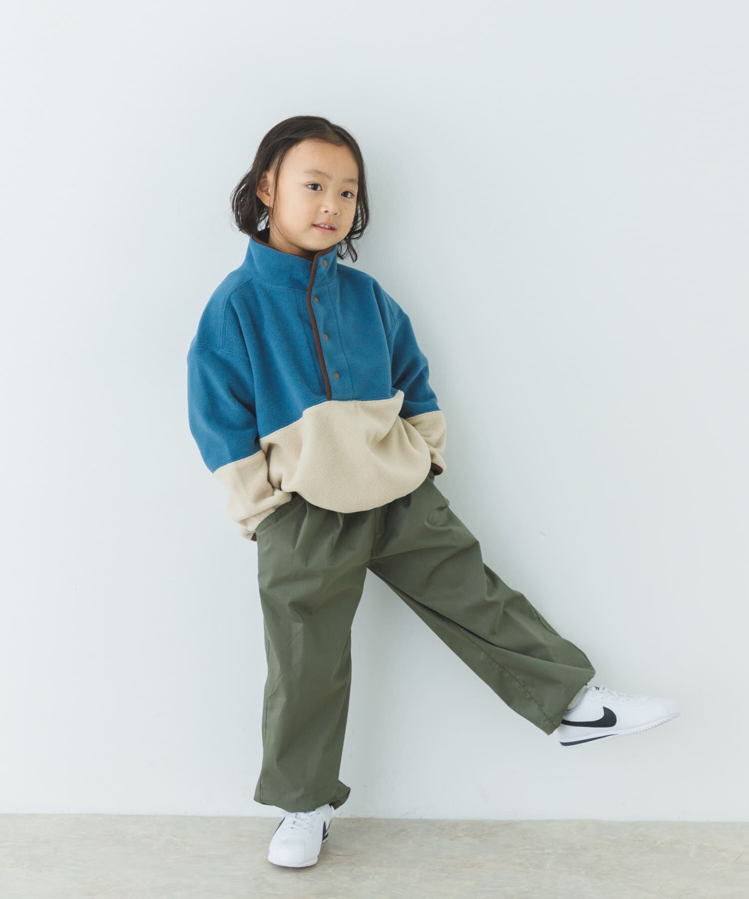URBAN RESEARCH DOORS「フリースバイカラープルオーバー(KIDS)」|その他|