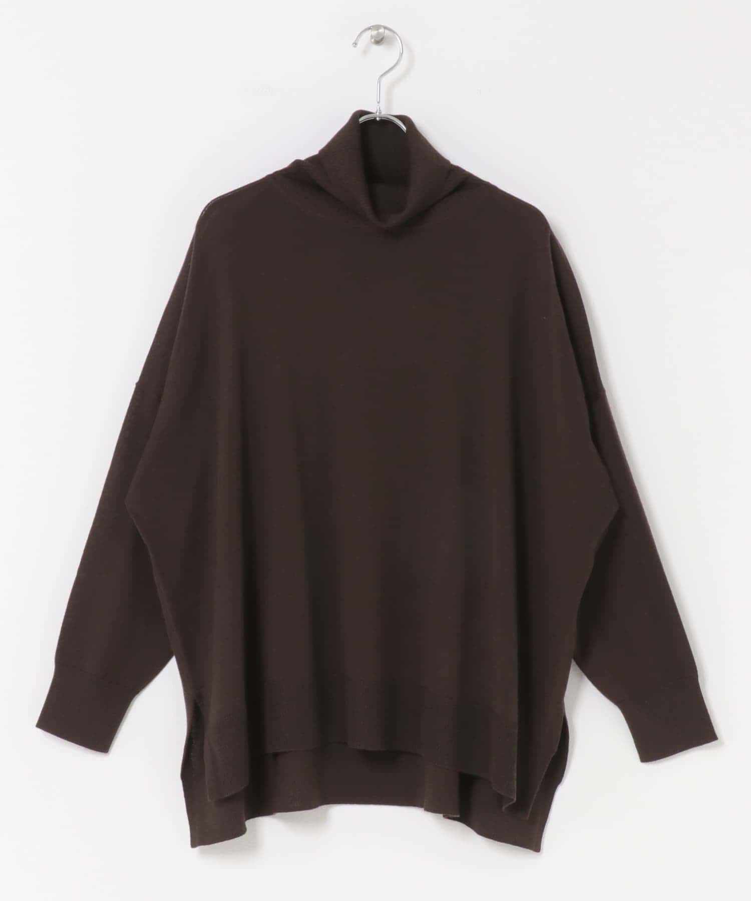 URBAN RESEARCH DOORS「ウォッシャブルウールタートルネックワイドプルオーバー」|ニット・セーター|