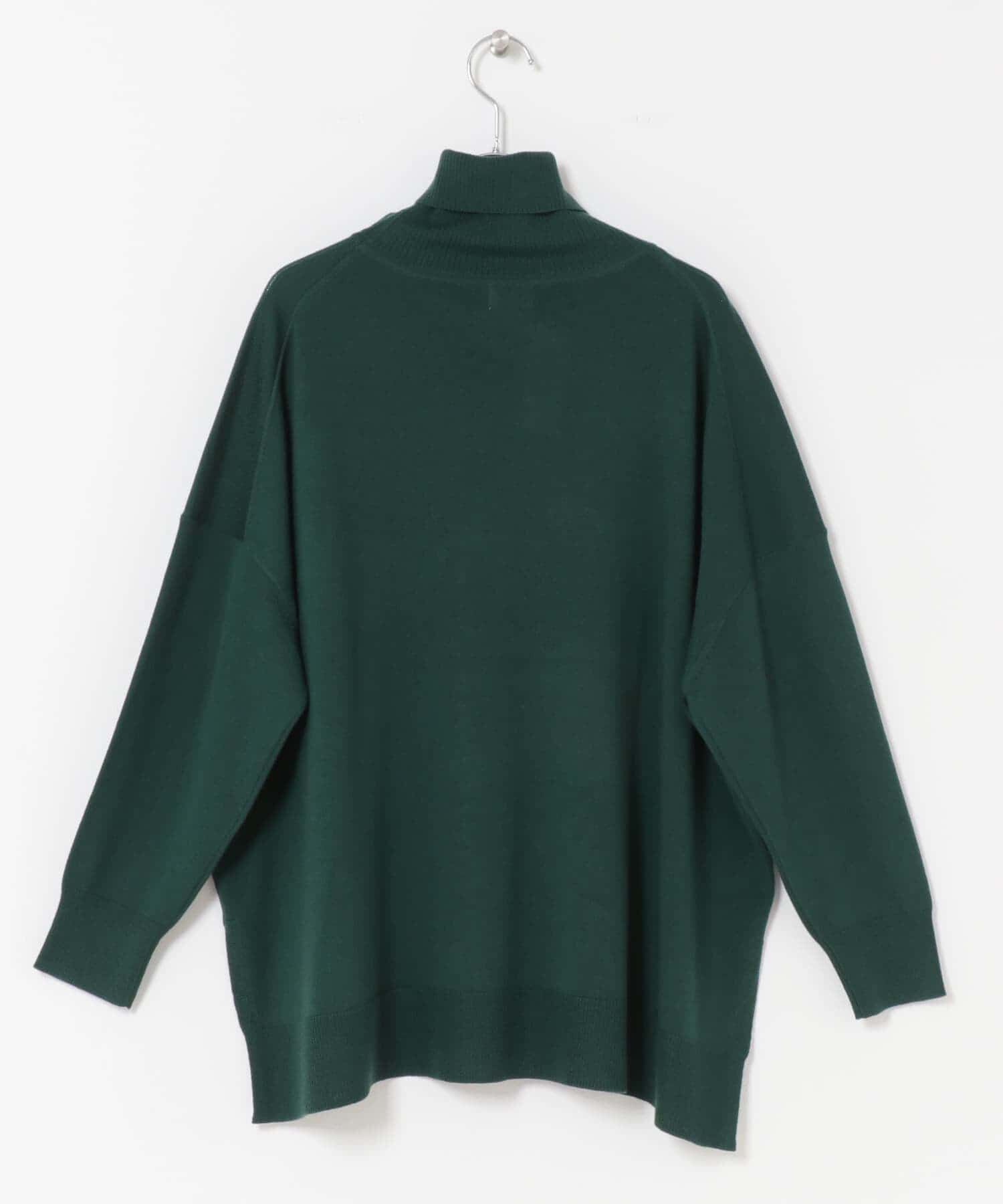 URBAN RESEARCH DOORS「ウォッシャブルウールタートルネックワイドプルオーバー」|ニット・セーター|