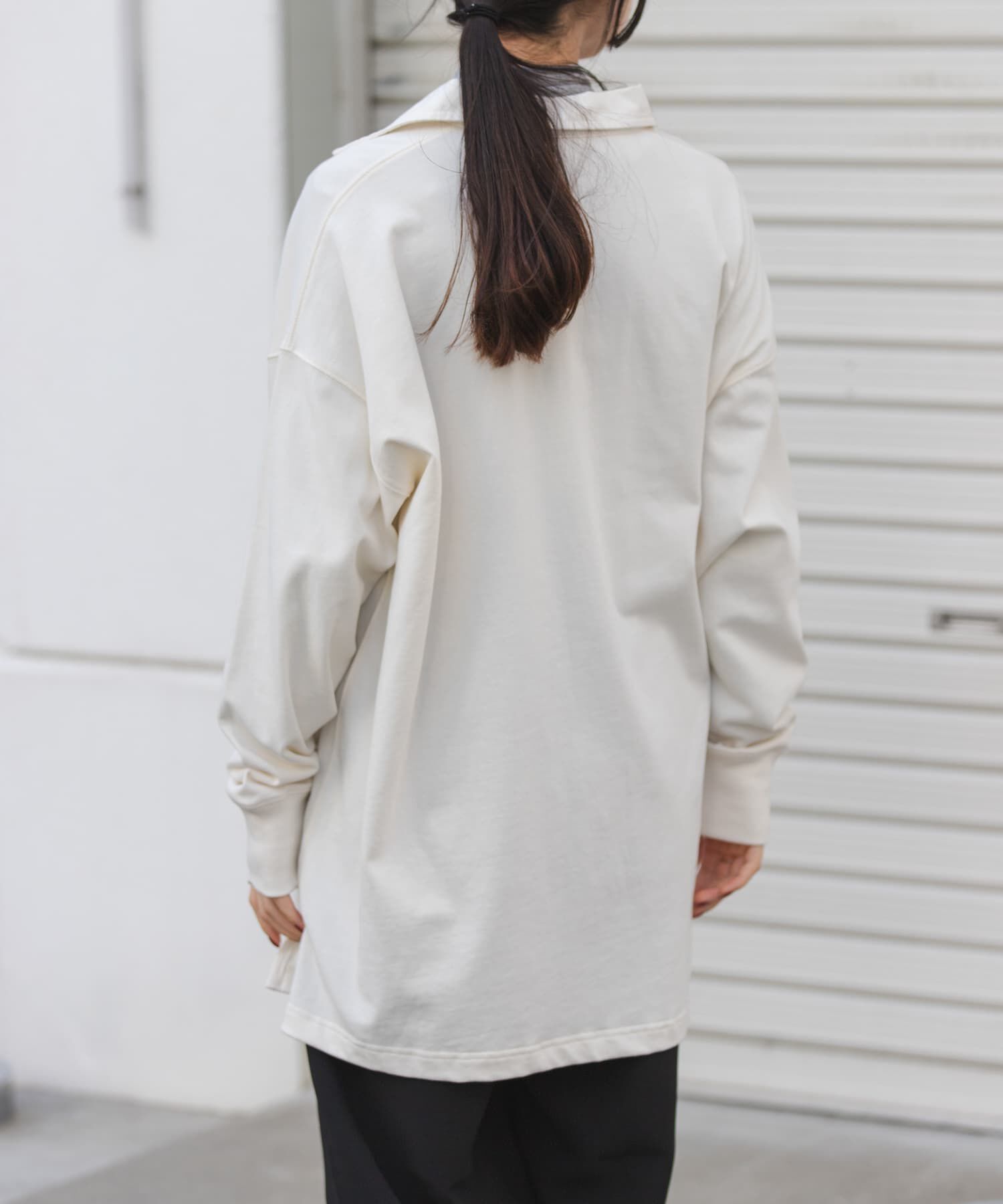 URBAN RESEARCH DOORS「FORK&SPOON　ガーメントダイビッグラガーシャツ」|Tシャツ・カットソー|