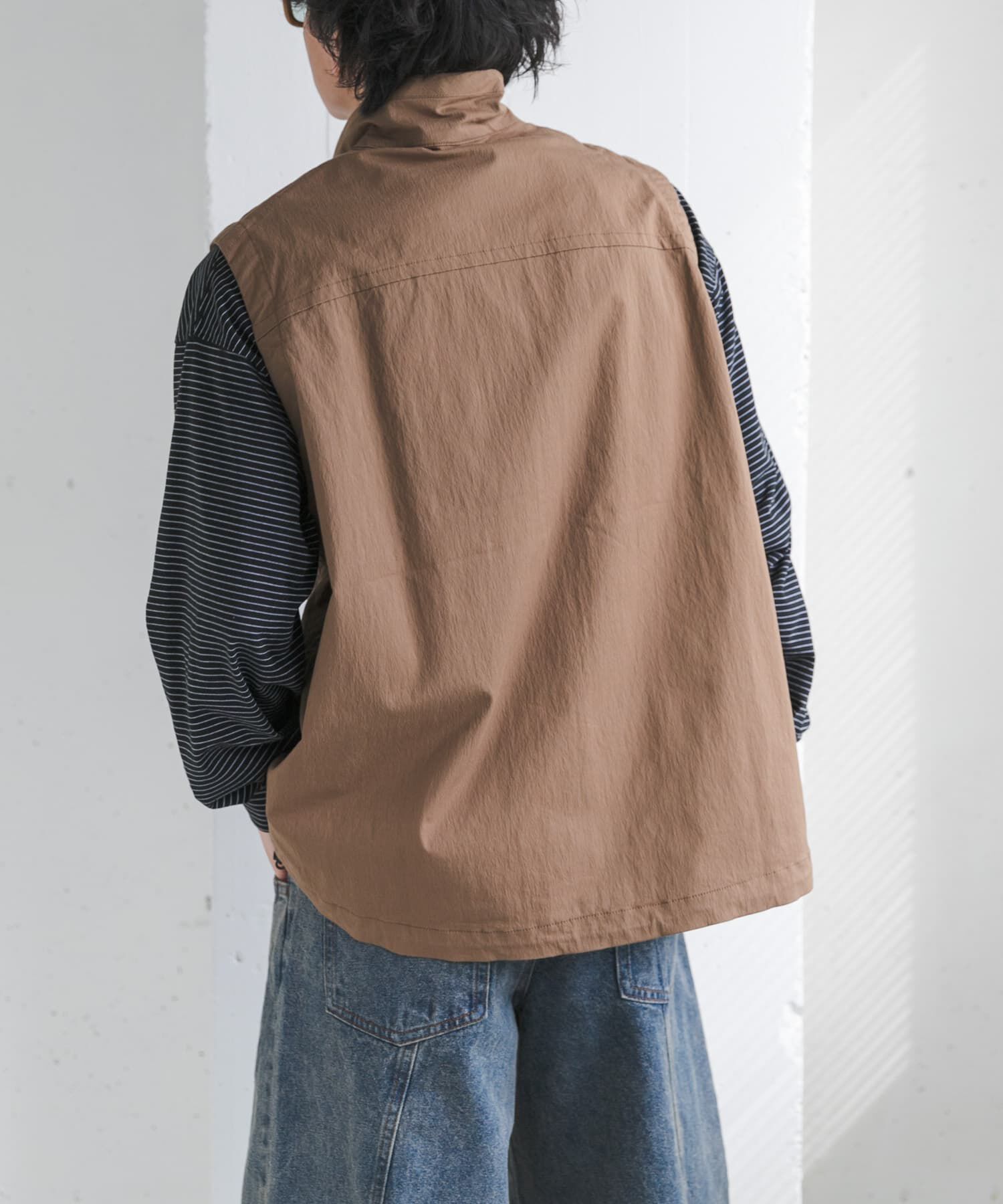 URBAN RESEARCH DOORS「FORK&SPOON　フィールドベスト」|ベスト・ジレ|