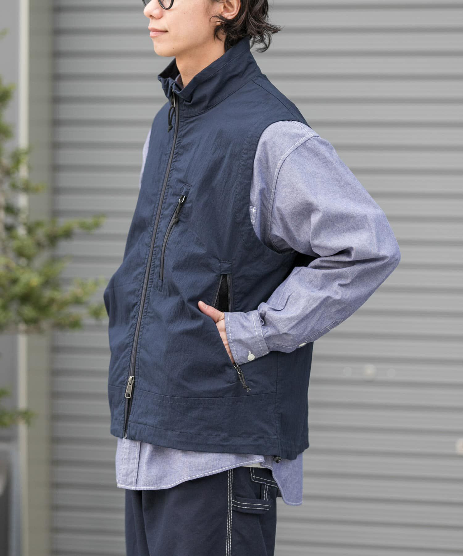 URBAN RESEARCH DOORS「FORK&SPOON　フィールドベスト」|ベスト・ジレ|