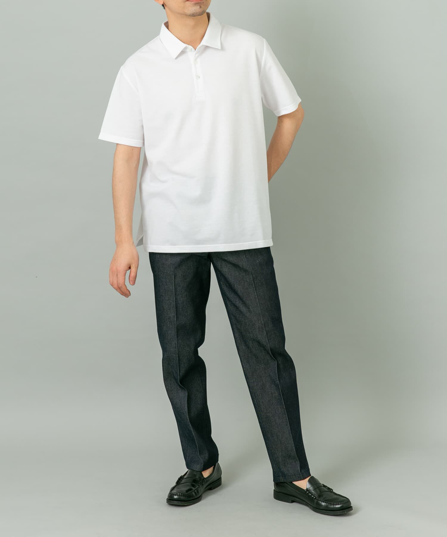 URBAN RESEARCH ROSSO「『抗菌 / 防臭』『XLサイズあり』ハイパフォーマンス鹿の子ポロシャツ」|ポロシャツ|