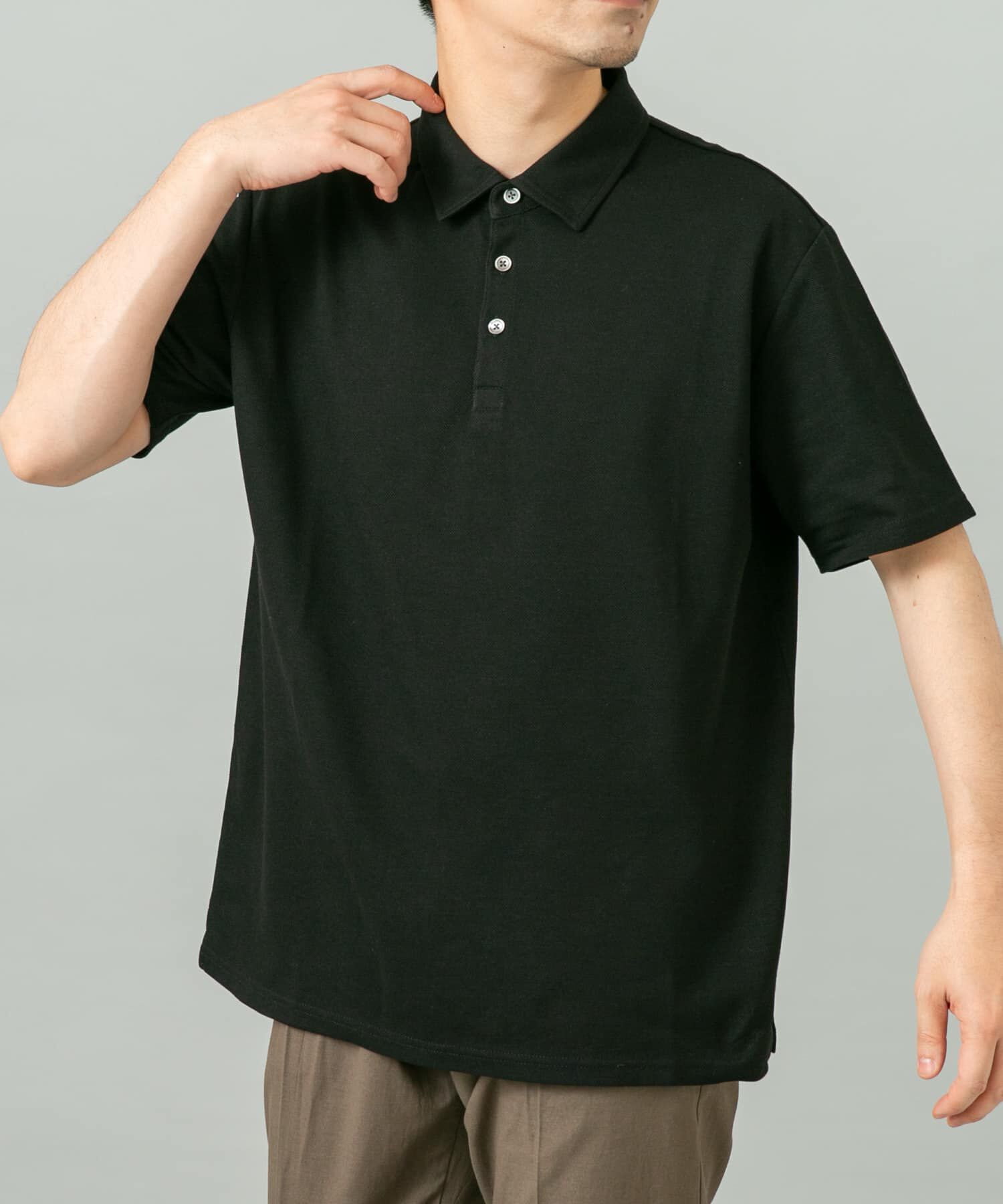 URBAN RESEARCH ROSSO「『抗菌 / 防臭』『XLサイズあり』ハイパフォーマンス鹿の子ポロシャツ」|ポロシャツ|